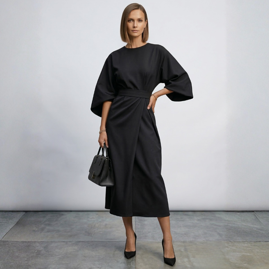 Xanthe - Elegantna maxi haljina s remenom