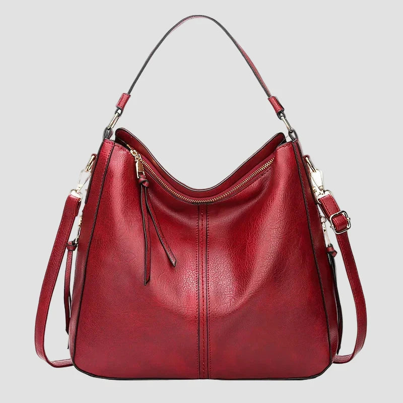 Suf - Luksuzna Kožna Anti-Theft Hobo Torba