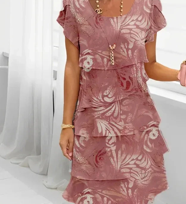 Deborah - Elegantna haljina s volanima