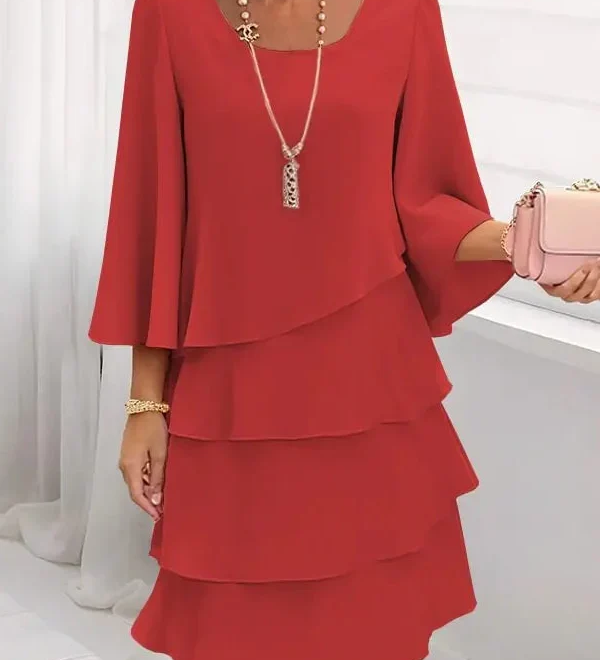 Catherine - Elegantna haljina s prugama