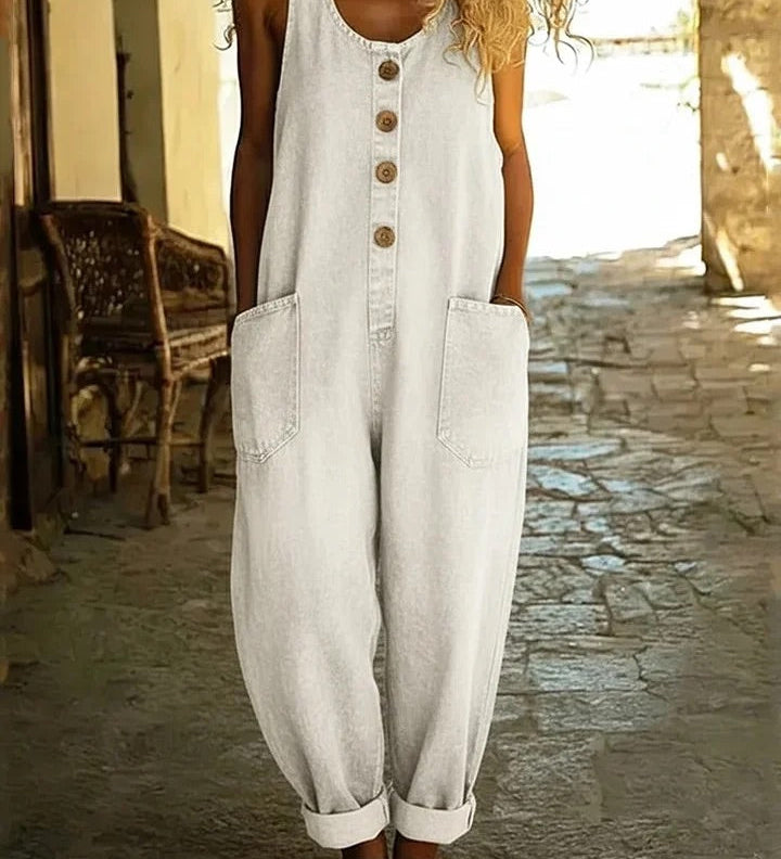 Ruth™ | Overalls od opranog pamučnog trapera